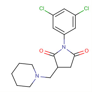 2,5-Pyrrolidinedione, 1-(3,5-dichlorophenyl)-3-(1-piperidinylmethyl)-