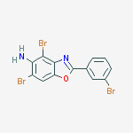 4,6-DIBROMO-2-(3-BROMOPHENYL)-1,3-BENZOXAZOL-5-AMINE