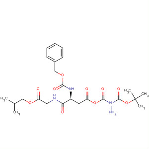 Glycine, N-[N-[(phenylmethoxy)carbonyl]-L-a-aspartyl]-,4-(1,1-dimethylethyl) ester,1-[2-[(1,1-dimethylethoxy)carbonyl]hydrazide]