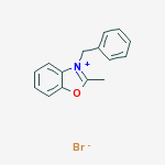 3-benzyl-2-methyl-1,3-benzoxazol-3-ium bromide