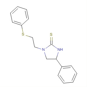2-Imidazolidinethione, 4-phenyl-1-[2-(phenylthio)ethyl]-