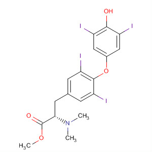 L-Tyrosine, O-(4-hydroxy-3,5-diiodophenyl)-3,5-diiodo-N,N-dimethyl-,methyl ester