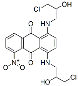 1,4-Bis[(3-chloro-2-hydroxypropyl)amino]-5-nitro-9,10-anthracenedione