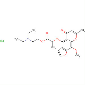 2-(diethylamino)ethyl 2-[(9-methoxy-7-methyl-5-oxo-5H-furo[3,2-g]chromen-4-yl)oxy]propanoate