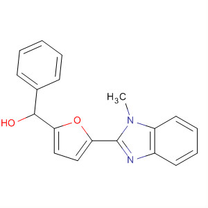 2-Furanmethanol, 5-(1-methyl-1H-benzimidazol-2-yl)-a-phenyl-
