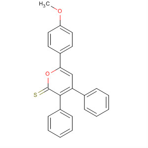 2H-Pyran-2-thione, 6-(4-methoxyphenyl)-3,4-diphenyl-