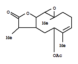 (1aR,4E,6S,7aS,8S,10aS,10bR)-6-Acetoxy-2,3,6,7,7a,8,10a,10b-octahydro-1a,5,8-trimethyloxireno[9,10]cyclodeca[1,2-b]furan-9(1aH)-one