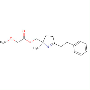 Acetic acid, methoxy-,[3,4-dihydro-2-methyl-5-(2-phenylethyl)-2H-pyrrol-2-yl]methyl ester