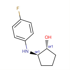 Cyclopentanol, 2-[(4-fluorophenyl)amino]-, (1R,2R)-rel-