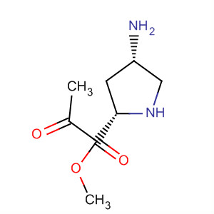 L-Proline, 1-acetyl-4-amino-, methyl ester, (4S)-