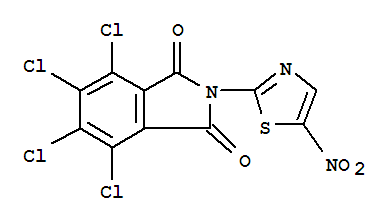 4,5,6,7-tetrachloro-2-(5-nitro-1,3-thiazol-2-yl)-1H-isoindole-1,3(2H)-dione