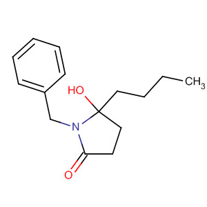 2-Pyrrolidinone, 5-butyl-5-hydroxy-1-(phenylmethyl)-