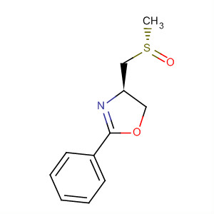 Oxazole, 4,5-dihydro-4-[[(S)-methylsulfinyl]methyl]-2-phenyl-, (4R)-