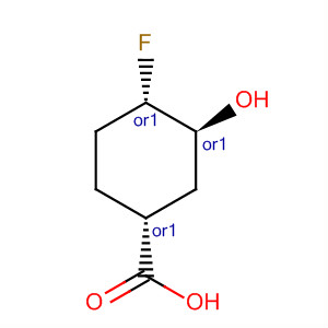 Cyclohexanecarboxylic acid, 4-fluoro-3-hydroxy-, (1R,3S,4S)-rel-