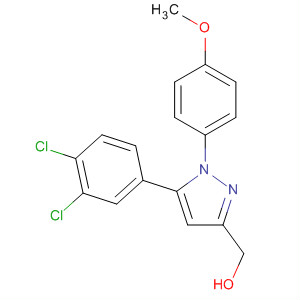1H-Pyrazole-3-methanol, 5-(3,4-dichlorophenyl)-1-(4-methoxyphenyl)-