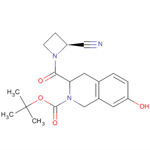 2(1H)-Isoquinolinecarboxylic acid,3-[[(2S)-2-cyano-1-azetidinyl]carbonyl]-3,4-dihydro-7-hydroxy-,1,1-dimethylethyl ester, (3S)-