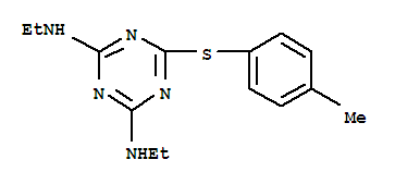 N,N'-diethyl-6-[(4-methylphenyl)sulfanyl]-1,3,5-triazine-2,4-diamine