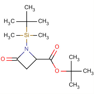 2-Azetidinecarboxylic acid, 1-[(1,1-dimethylethyl)dimethylsilyl]-4-oxo-,1,1-dimethylethyl ester, (2S)-
