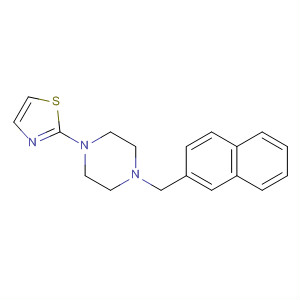 Piperazine, 1-(2-naphthalenylmethyl)-4-(2-thiazolyl)-