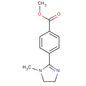 Benzoic acid, 4-(4,5-dihydro-1-methyl-1H-imidazol-2-yl)-, methyl ester