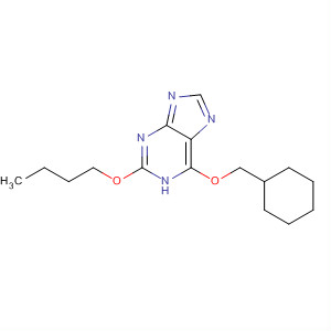 1H-Purine, 2-butoxy-6-(cyclohexylmethoxy)-