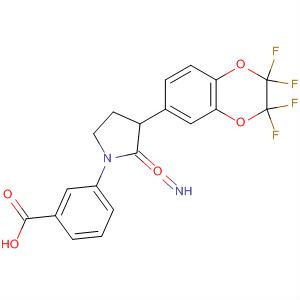 Benzoic acid,3-[2-oxo-3-(2,2,3,3-tetrafluoro-2,3-dihydro-1,4-benzodioxin-6-yl)-1-imidazolidinyl]-