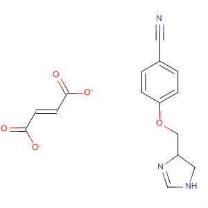 Benzonitrile, 4-[(4,5-dihydro-1H-imidazol-4-yl)methoxy]-,(2E)-2-butenedioate (1:1)