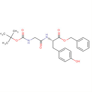 L-Tyrosine, N-[(1,1-dimethylethoxy)carbonyl]glycyl-, phenylmethyl ester