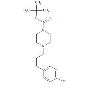 1-Piperazinecarboxylic acid, 4-[3-(4-fluorophenyl)propyl]-,1,1-dimethylethyl ester