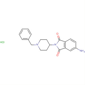 1H-Isoindole-1,3(2H)-dione,5-amino-2-[1-(phenylmethyl)-4-piperidinyl]-, monohydrochloride