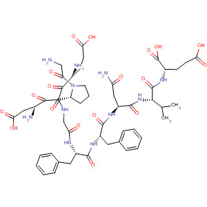 L-Glutamic acid,glycyl-L-a-glutamyl-L-a-aspartyl-L-prolylglycyl-L-phenylalanyl-L-phenylalanyl-L-asparaginyl-L-valyl-
