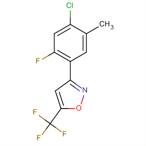 Isoxazole, 3-(4-chloro-2-fluoro-5-methylphenyl)-5-(trifluoromethyl)-
