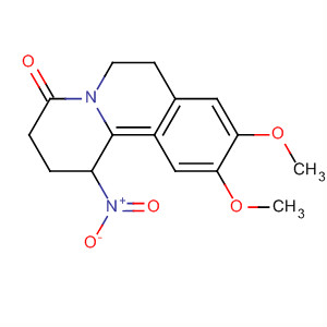 4H-Benzo[a]quinolizin-4-one,2,3,6,7-tetrahydro-9,10-dimethoxy-1-nitro-