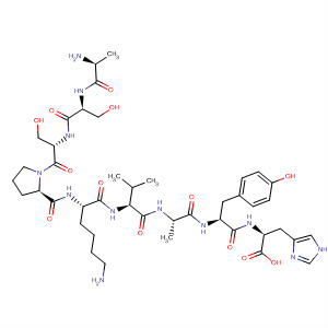 L-Histidine, L-alanyl-L-seryl-L-seryl-L-prolyl-L-lysyl-L-valyl-L-alanyl-L-tyrosyl-