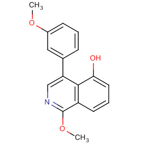 5-Isoquinolinol, 1-methoxy-4-(3-methoxyphenyl)-