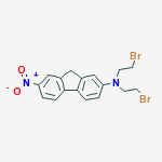 N,N-BIS(2-BROMOETHYL)-7-NITRO-9H-FLUOREN-2-AMINE
