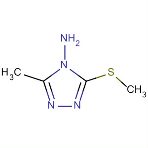 4H-1,2,4-Triazol-4-amine, 5-methyl-3-(methylthio)-