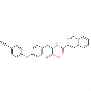 L-Tyrosine, O-(4-cyanophenyl)-N-(3-isoquinolinylcarbonyl)-