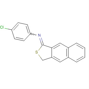 Benzenamine, 4-chloro-N-naphtho[2,3-c]thien-1(3H)-ylidene-