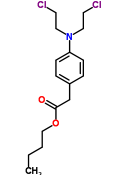 Butyl 2-[4-[bis(2-chloroethyl)amino]phenyl]acetate