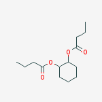 cyclohexane-1,2-diyl dibutanoate