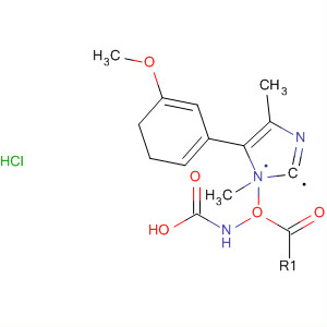 Carbamic acid,[4,5-dihydro-5-(3-methoxyphenyl)-1-methyl-1H-imidazol-2-yl]-, methylester, monohydrochloride