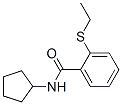 BENZAMIDE, N-CYCLOPENTYL-2-(ETHYLTHIO)-