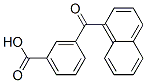 3-(naphthalene-1-carbonyl)benzoic acid