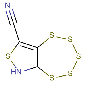 1,2,3,4,5-Pentathiepino[6,7-c]isothiazole-8-carbonitrile