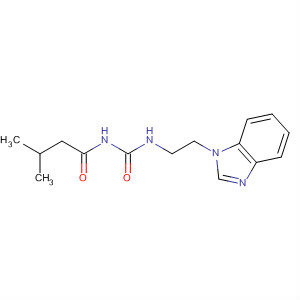 Butanamide,N-[[[2-(1H-benzimidazol-1-yl)ethyl]amino]carbonyl]-3-methyl-