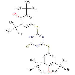 1,3,5-Triazine-2(1H)-thione,4,6-bis[[3,5-bis(1,1-dimethylethyl)-4-hydroxyphenyl]thio]-