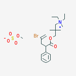 [3-(4-bromo-2-phenylpent-4-enoyl)oxy-2,2-dimethylpropyl]-diethyl-methylazanium; methyl sulfate
