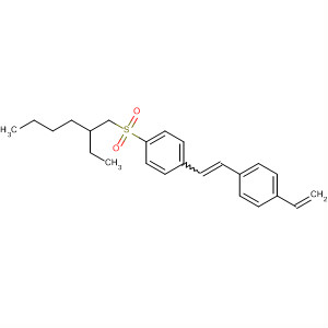 Benzene, 1-ethenyl-4-[2-[4-[(2-ethylhexyl)sulfonyl]phenyl]ethenyl]-