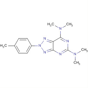 2H-1,2,3-Triazolo[4,5-d]pyrimidine-5,7-diamine,N,N,N',N'-tetramethyl-2-(4-methylphenyl)-